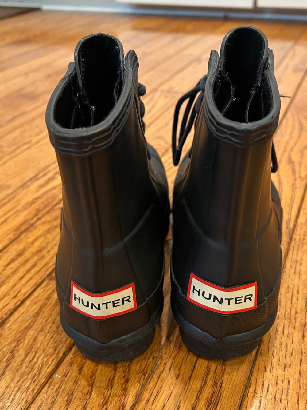 Hunter boots size 6